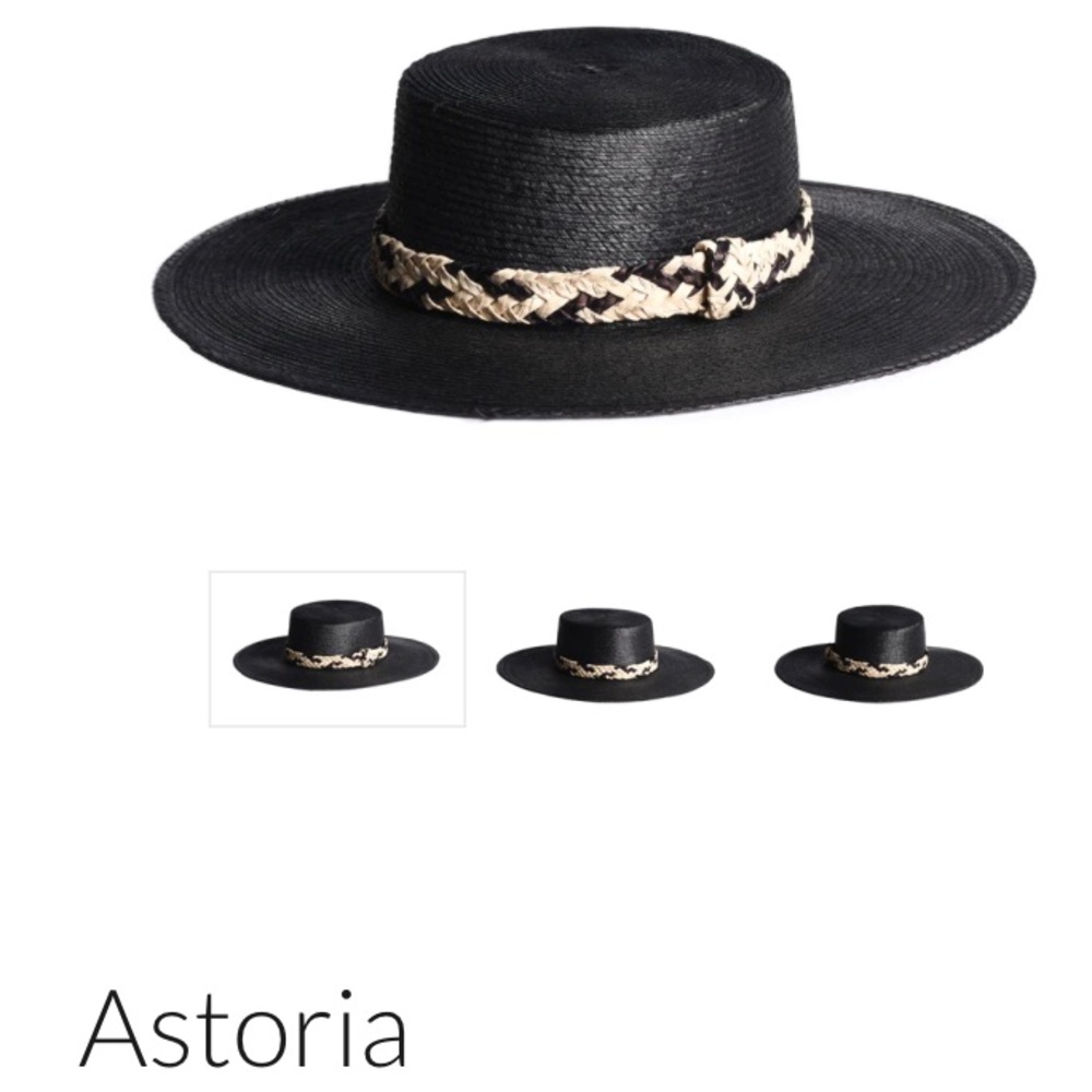 💫💫 ASN Straw Astoria Wide-Brimmed Hat💫💫#SN8